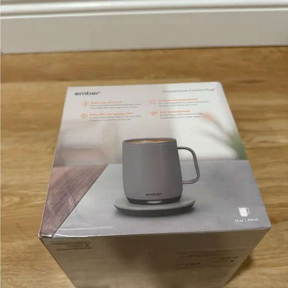 Ember Gray Temperature Control Mug 2 - Picture 2 of 3